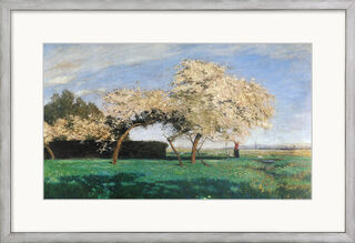 Quadro "Giornata di primavera" (1897/98), incorniciato