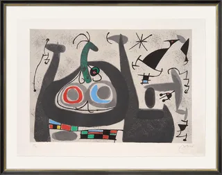 Obraz „Le lézard aux plumes d'or“ (1971)