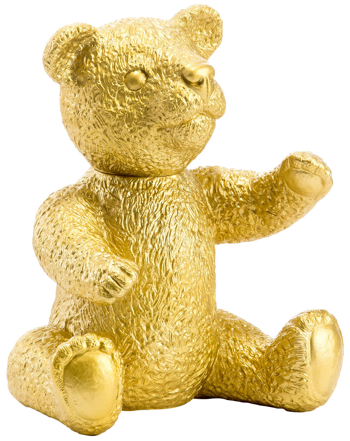 Sculpture « Teddy Gold » (2007) de Ottmar Hörl