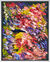 Bild "Gartenblumen" (2023) (Original / Unikat), gerahmt