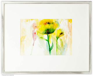 Picture "Flowers for Lili Marlene" (original / unique piece), framed
