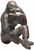 Sculpture "Le lecteur", bronze