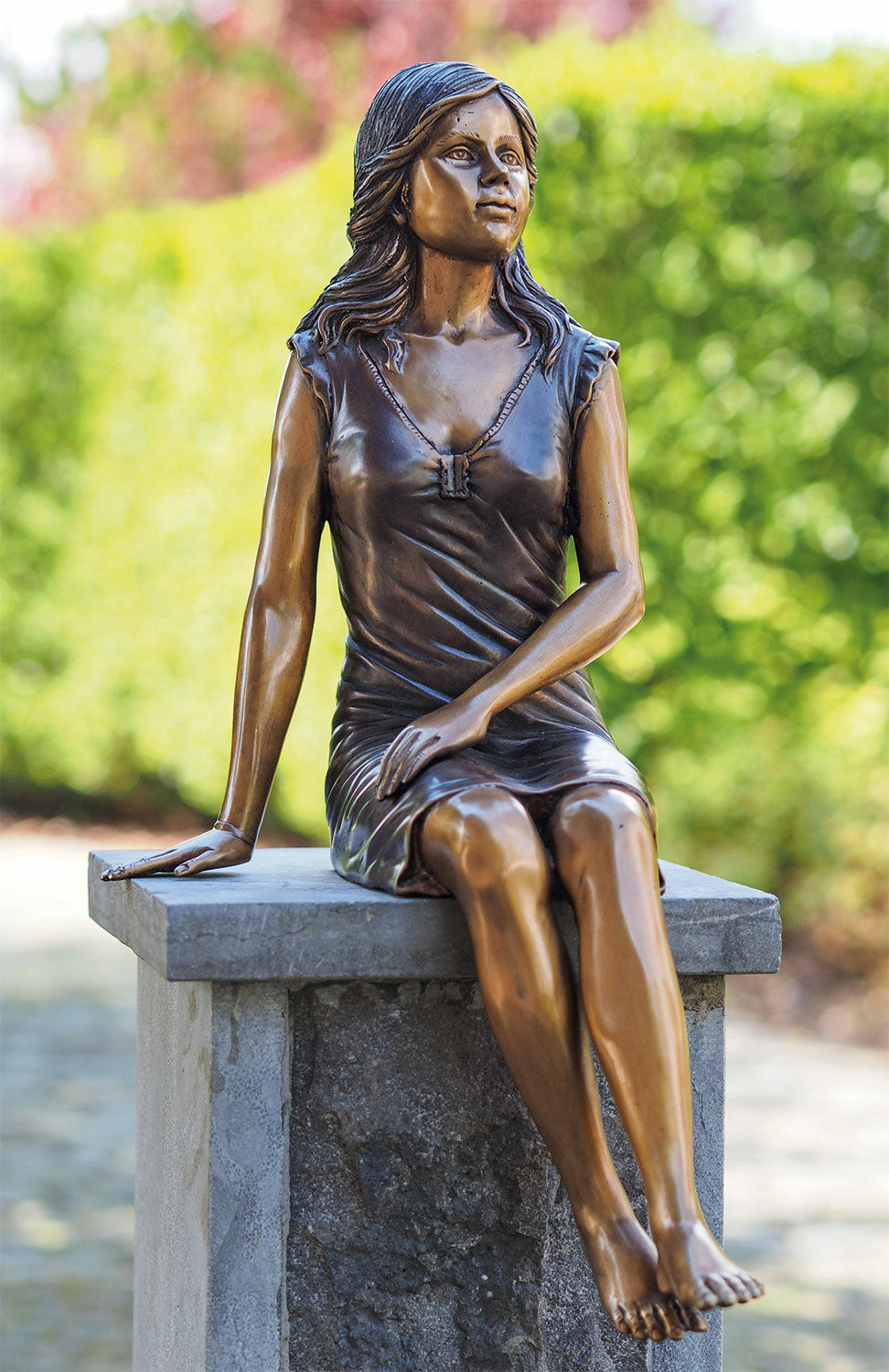 Tuinbeeld "Larissa" (zonder sokkel), brons