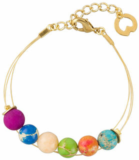 Armband "Sommer" mit Perlen