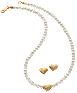 Heart jewellery set "Juliet"