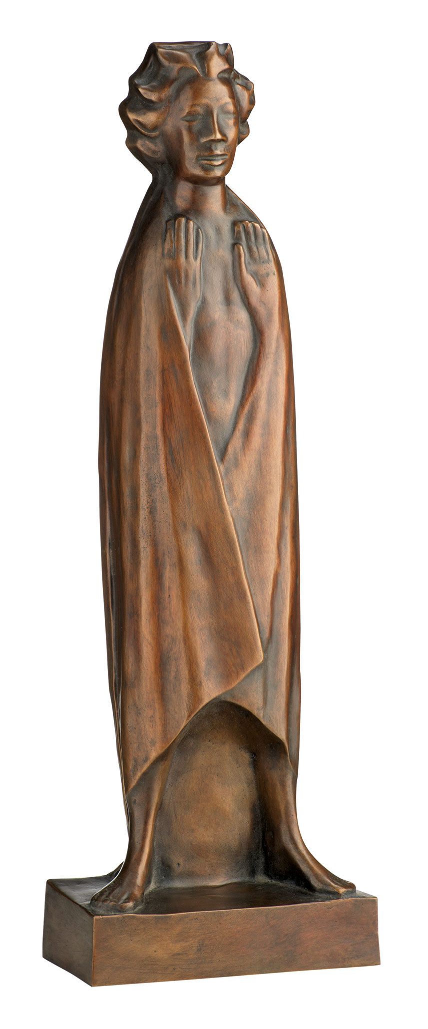 Socha "Plamen", bronzová redukce od Ernst Barlach