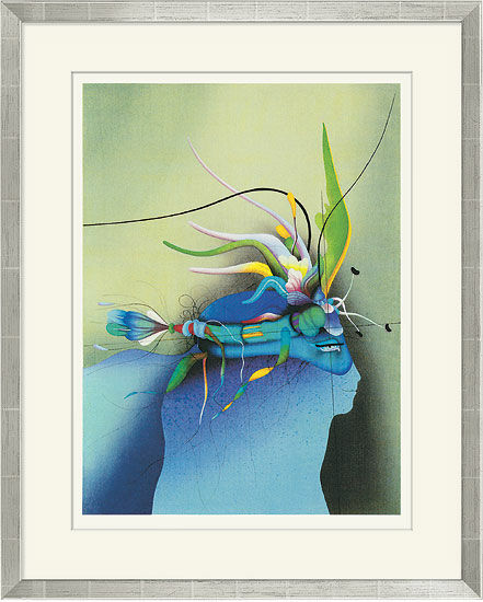 Picture "Spring", framed by Paul Wunderlich