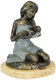 Sculpture "Care", pierre artificielle de Angeles Anglada
