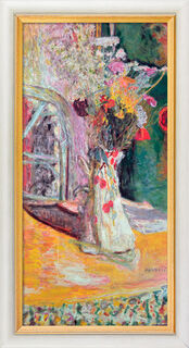 Obraz "Váza s květinami" (1933), rámováno