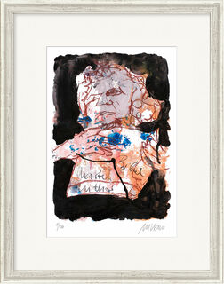Picture "Martin Luther" (2014), framed