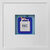 3D-schilderij "ESCAPE KEY: OFF ON HOLIDAY", ingelijst