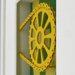 Quadro 3D "I Love my bicycle", incorniciato di Ralf Birkelbach