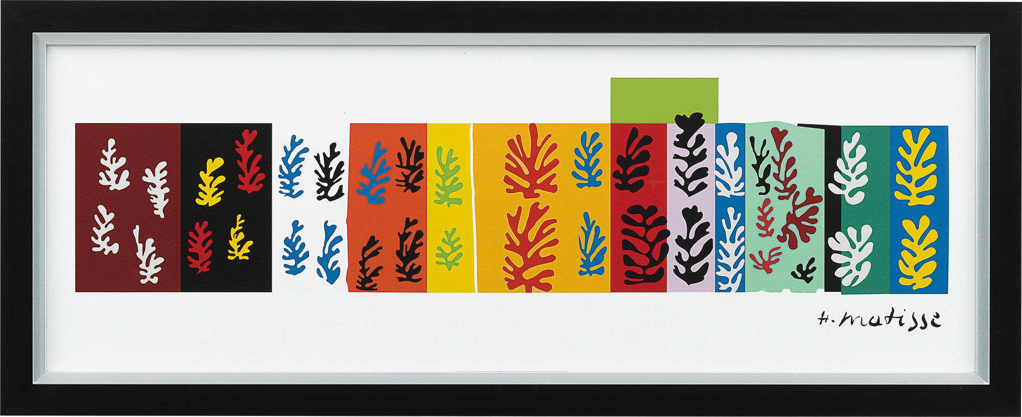 Picture "Les Velours" (1947), framed by Henri Matisse