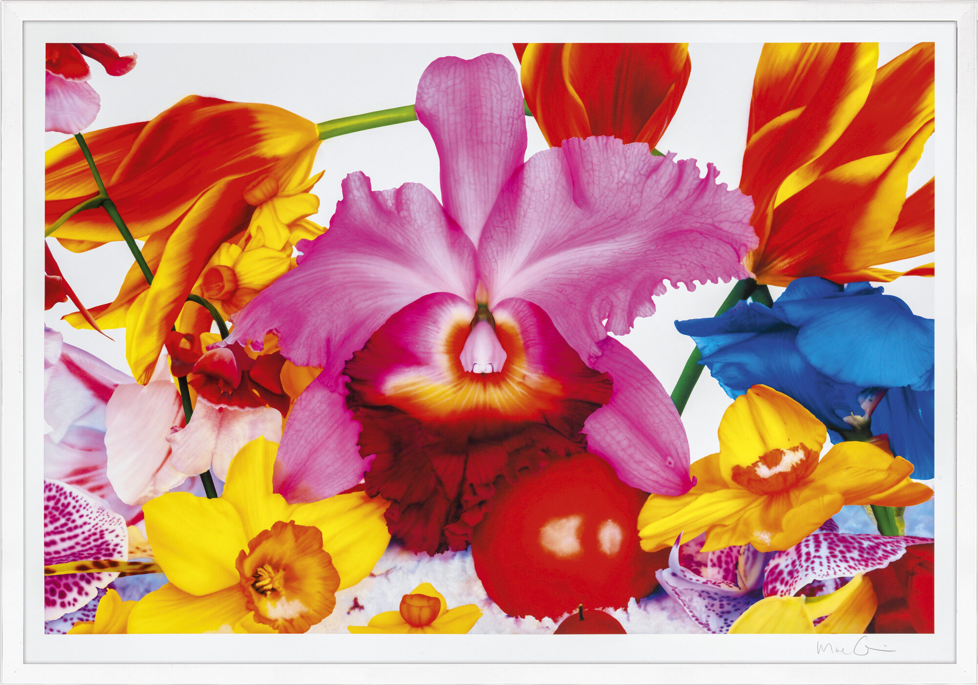 Quadro "Aereo di lava islandese" (2015) di Marc Quinn