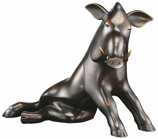 Sculpture "Boar", bronze