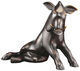Skulptur "Eber", Bronze von Evert den Hartog