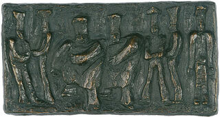 Bronze relief "Cooks"