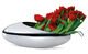 Champagne cooler / tulip vase "COCOON" (without contents), stainless steel by Philippi