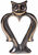 Sculpture "Heart-Shaped Owl", bronze