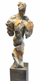 Beeldhouwwerk "Figurine XI" (2023) (Origineel / Uniek stuk)