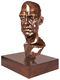 Scultura "Frammento II", bronzo di Jamie Salmon