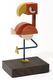 Sculpture "FLAMINGO (red)" (2024) by Doppeldenk