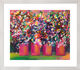 Schilderij "Vier zusters" (2022), ingelijst van Anne Samson