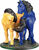 Skulptur "Zwei Pferde" (1908/1909), Version in Kunstguss handbemalt