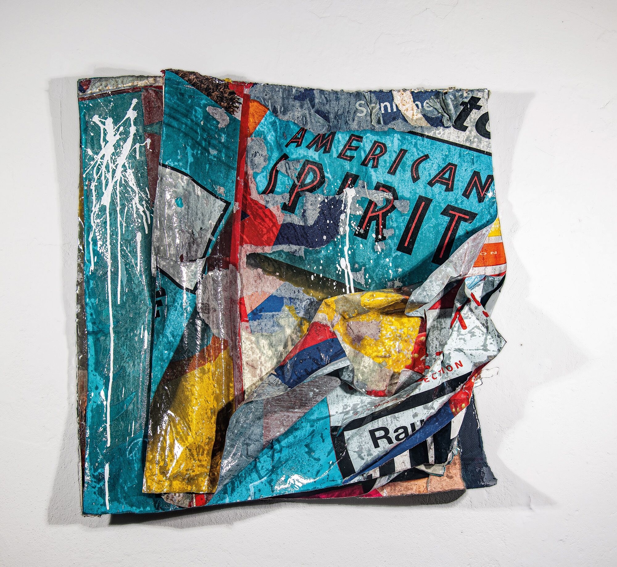 Wall object "American Spirit" (2025) (Unique piece) by Ariane Kipp