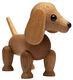 Wooden figure "Dachshund Amigo" by Spring Copenhagen