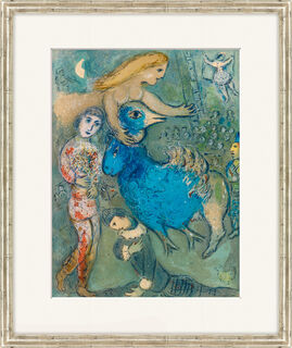 Billede "Le Cirque - Frontispice" (1965) von Marc Chagall
