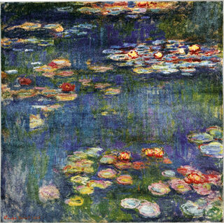 Carpet "Water Lilies" (150 x 150 cm) by Claude Monet