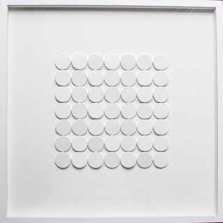 Beeld "The thin White" (2022) (Uniek stuk) von Mandy Wiesener