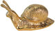 Beeldhouwwerk "Avantgarde Snail" (2016), vergulde versie van Ottmar Hörl