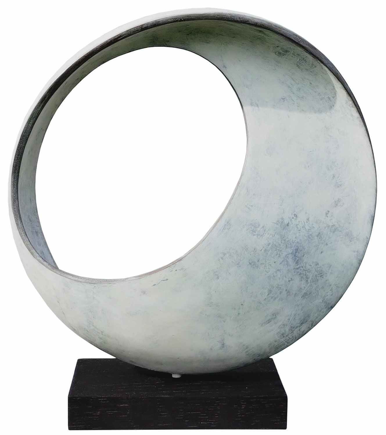 Sculptuur "Kleine maan" (2023), brons von Yves Rasch
