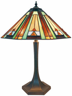 Table lamp "Salon" - after Louis C. Tiffany