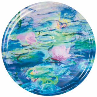 Wooden tray "Water Lilies"