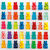Wall object "Gummy Bears" (2025)