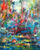 Tableau "Papillons en été" (2023) (Original / Pièce unique), sur châssis