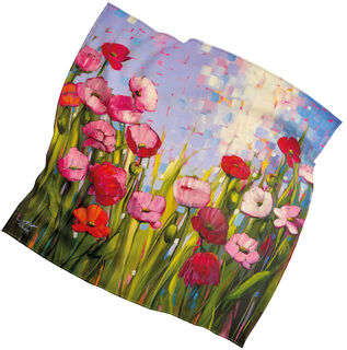 Seidentuch "My Poppies 1"