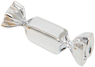 Deko-Objekt "Candy Love Bonbon Silber", kleine Version