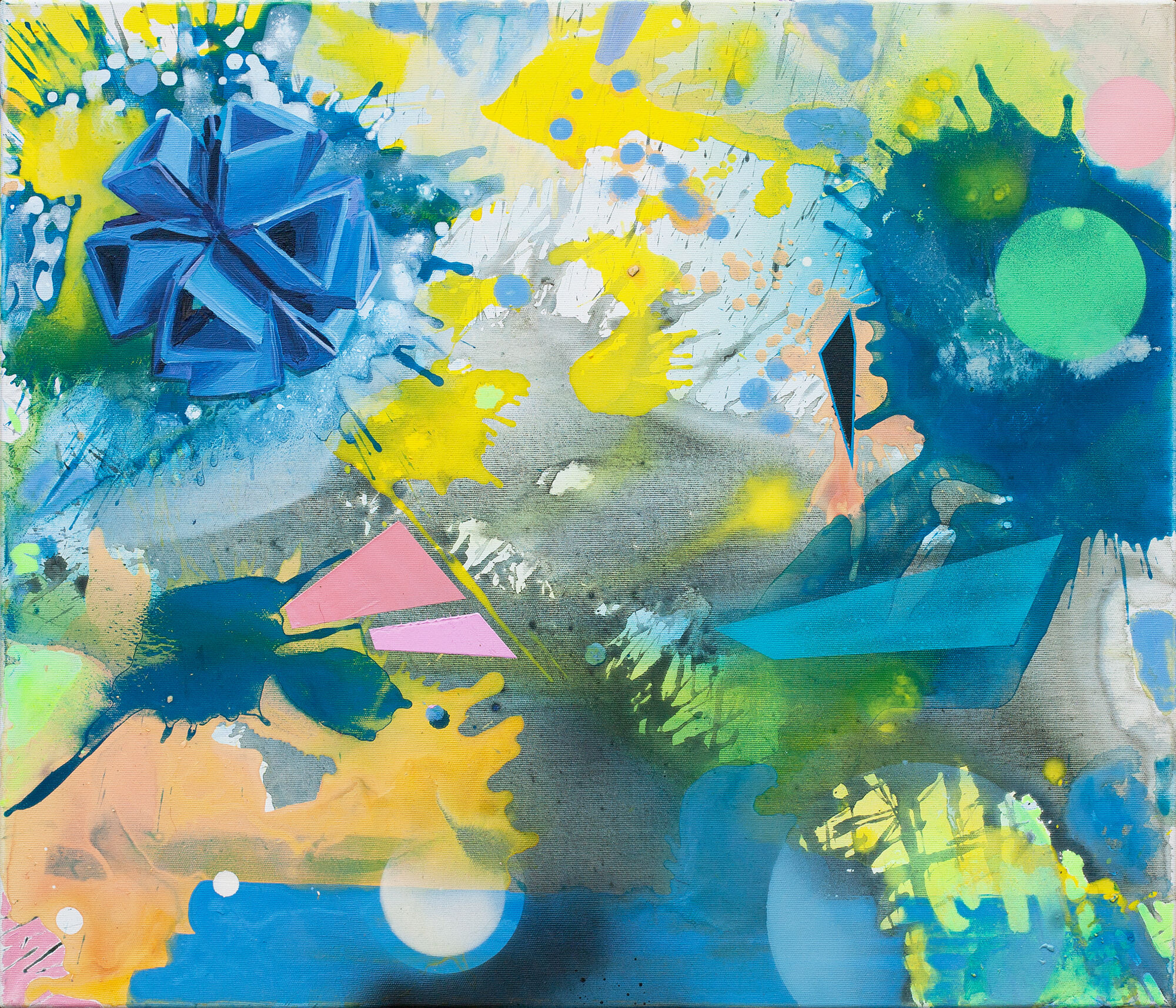 Picture "Chromosphere" (2015) (Unique piece) by Sandra Lange