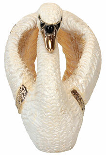 Ceramic figure "Swan"