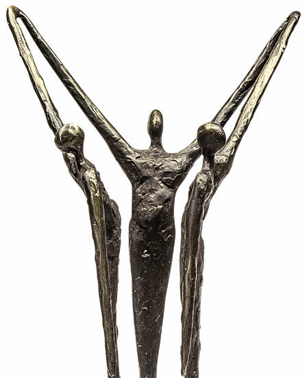 Skulptur "Holdånd" von Gerard