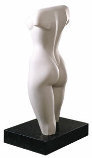 Sculpture "Female Torso", artificial marble version by Sybille de Braak