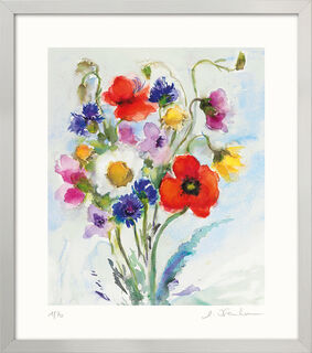Picture "Wild Flowers" (2017), framed