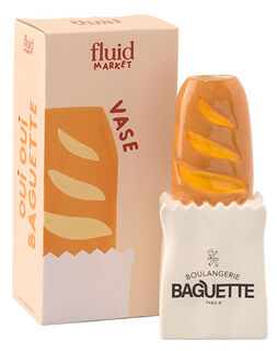 Keramikvase / Deko-Objekt "Baguette" von Fluid Market