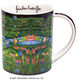 Magic Mug "Grass for those who cry", Porzellan von Friedensreich Hundertwasser