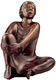 Escultura "El hombre que canta" (1928), reducción en bronce, altura 20 cm de Ernst Barlach