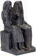 Skulptur "Ägyptisches Ehepaar", Kunstguss